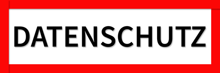 Datenschutz Sign Button
