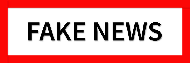Fake News Sign Button