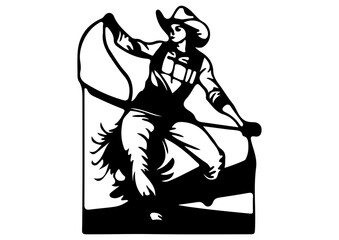 Rodeo Cowgirl