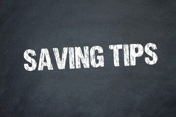 Obraz premium Saving Tips 