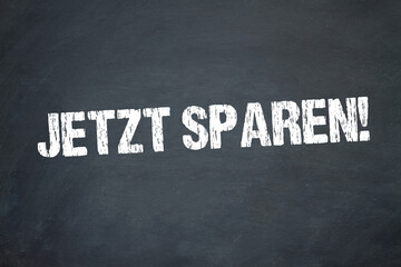 Obraz premium Jetzt sparen! 