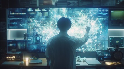 Navigating the Nexus of Technology: A Futuristic Interface Command at the Forefront of Innovation