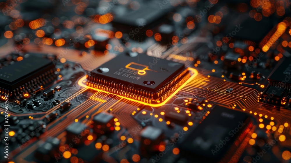 Poster There are three major concepts associated with cyber security: digital technology, artificial intelligence, and big data.