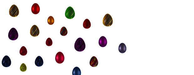 Easter eggs decoration