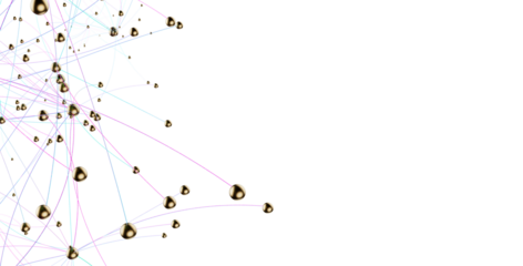 technology with polygonal shapes on dark blue background. Design digital technology