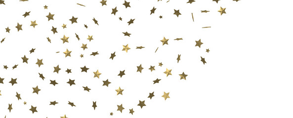 Cosmic Christmas Showers: Dynamic 3D Illustration of Descending Celestial Showers for the Holidays