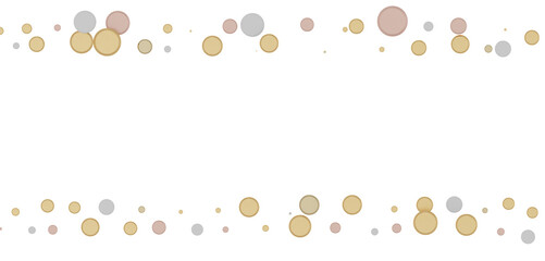 Joyful Deluge: Brilliant 3D Illustration Showcasing an Overflow of gold Confetti