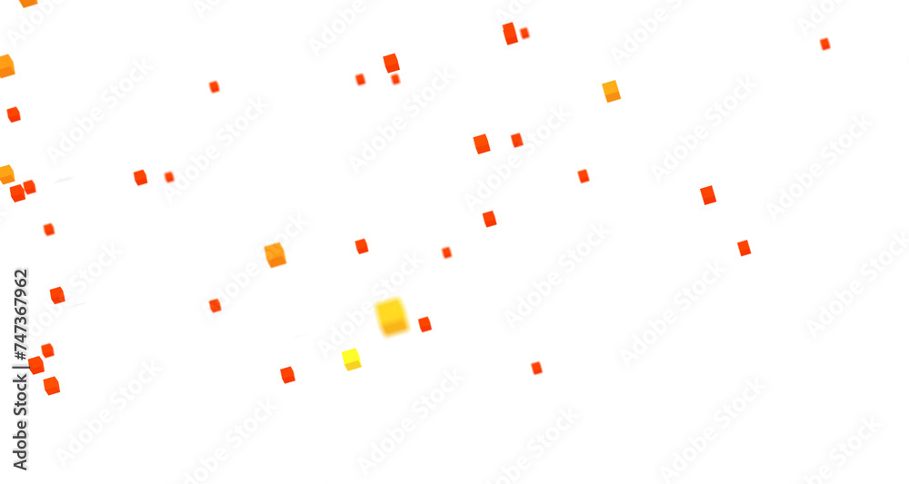Fototapete Abstract polygonal space with connecting dots and lines. Dark background. Connection structure. 3d Widescreen