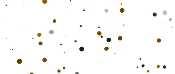 gold Confetti Glitter Overlay