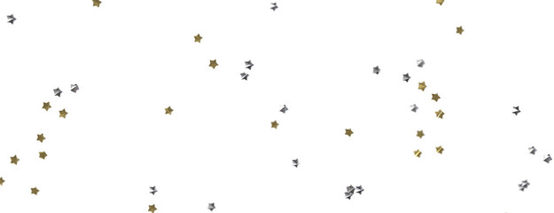 Dazzling Delight: Witness the Brilliance of a 3D Gold Stars Downpour