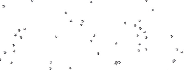 Twinkling Yuletide Skies: Breathtaking 3D Illustration of Falling Christmas Starlights