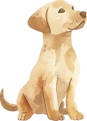 Watercolor Labrador