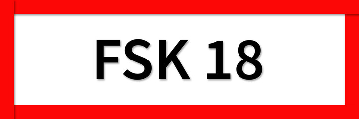FSK 18 Sign Button