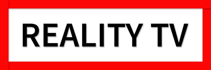 Reality TV Sign Button