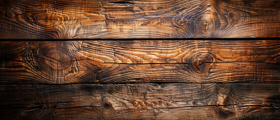 A warm and inviting image displaying polished wood planks with rich textures and tones