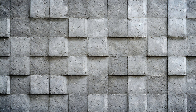 Concrete wall texture, square pattern