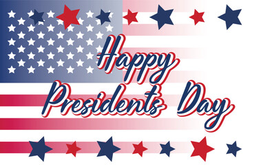 Washington Presidents Birthday. President s Day Background Design Banner, Poster, Greeting Card