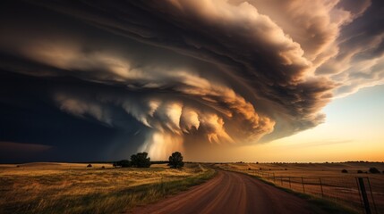 supercell thunderstorm tornado 