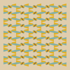 Seamless Geometric Pattern for Fabric, Wallpaper, Paper Printing, etc (format in jpg. and .ai)