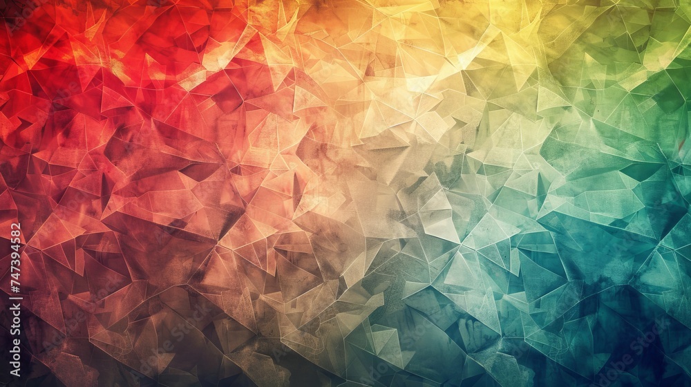 Canvas Prints abstract polygonal shape background: dark texture with geometric paper design - ideal for ads, produ