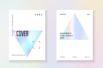 Abstract Foil. Pearlescent Poster. Business 90s Backdrop. Plastic Vector. Pink Geometric Flyer. Pastel Screen. Minimalist Presentation. Blue Abstract Foil