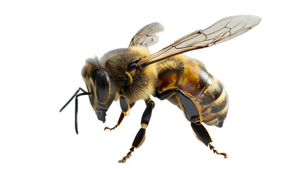 honey bee on transparent background Remove png