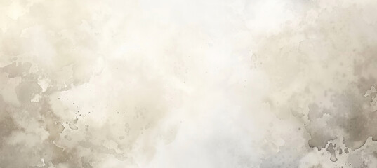 Beige & Grey Watercolor Abstract, Dark Contrast