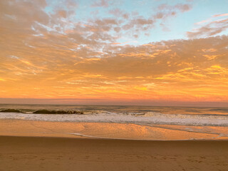 Obraz premium sunset on the beach