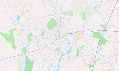 Taunton Massachusetts Map, Detailed Map of Taunton Massachusetts