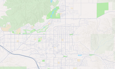 Yucaipa California Map, Detailed Map of Yucaipa California