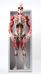 Detailed Anatomical Model Depicting Human Body Systems