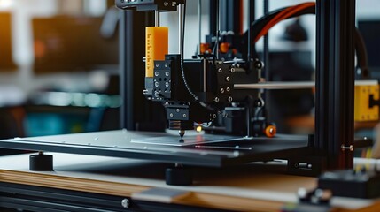 Innovative 3D Printing Technology in Action. Generative ai - obrazy, fototapety, plakaty