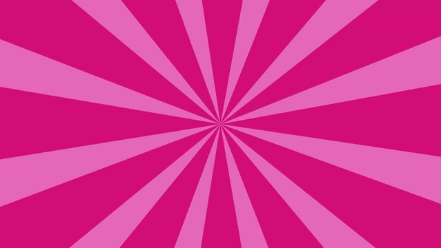 Cartoon and comic background pink animation loop.