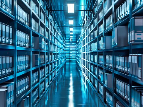 Improving the efficiency of record keeping and data management document storage