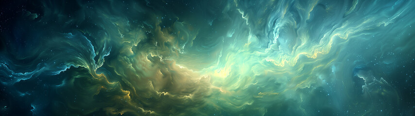 Fototapeta na wymiar Interstellar Clouds and Cosmic Light