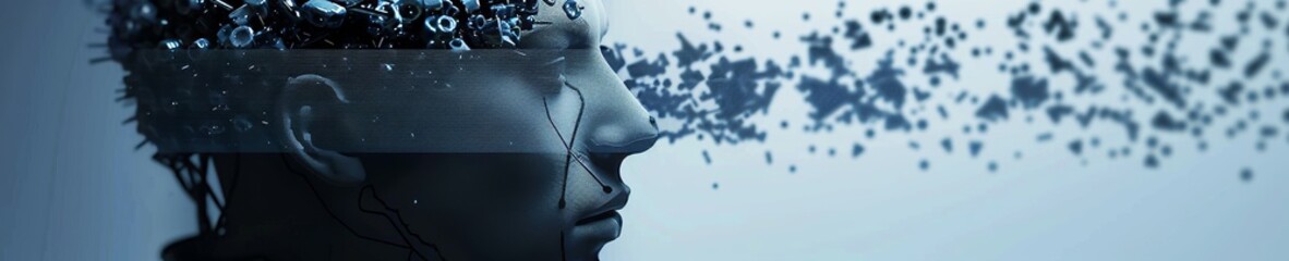 Cybernetic organisms harmonizing with the melodies of artificial intelligence in human brain
