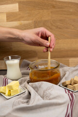 préparation de caramel au beurre salé fais maison diy