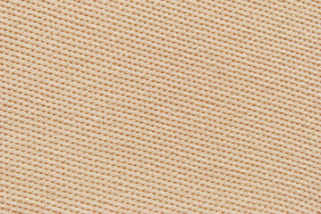 Beige cotton boucle fabric texture as background