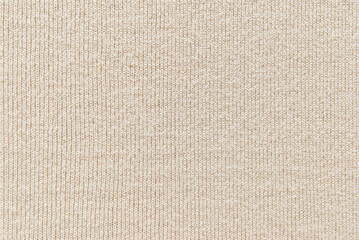 Light beige cotton jersey fabric texture as background