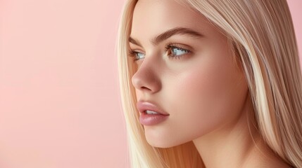 Naklejka premium Portrait of a woman
