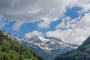 Berg  Nünalphorn, Melchtal, Kanton Obwalden, Schweiz