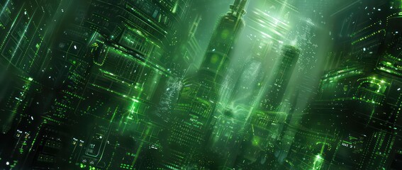 futuristic, molecular structures, grids, computer- manufacturing