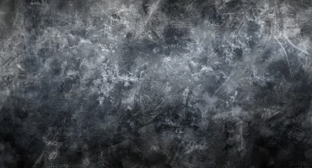 Obraz premium grey texture,black background, free brushwork, ominous, texture-based