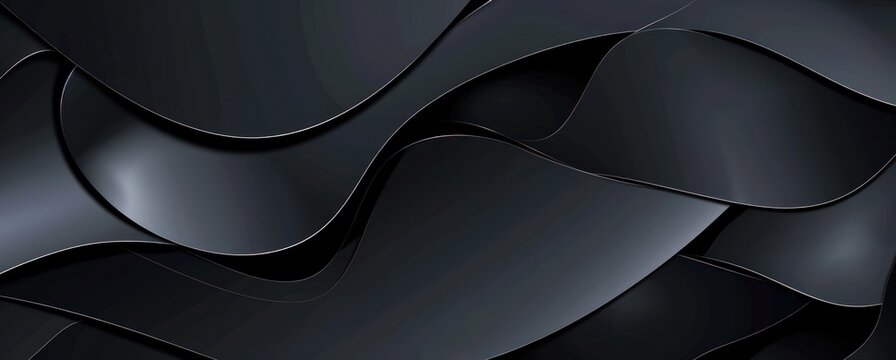 black modern abstract background, in the style of pristine geometry, new topographic, subtle tonal shifts