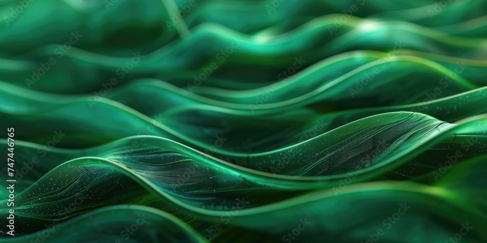 Poster detailed view of a textured green surface, suitable for design projects