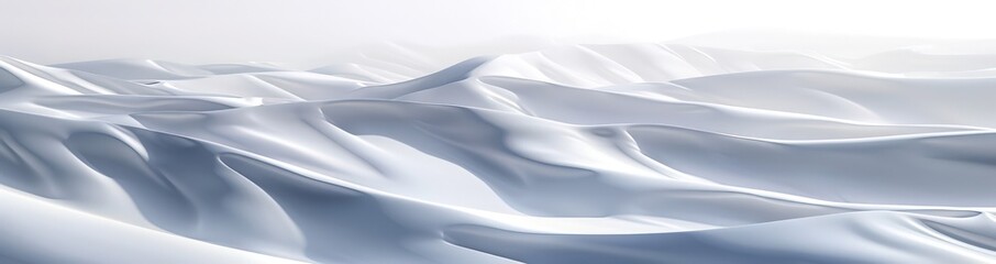 white white wavy background with waves in the middle, in the style of minimalist landscapes