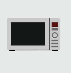 microwave oven isolated