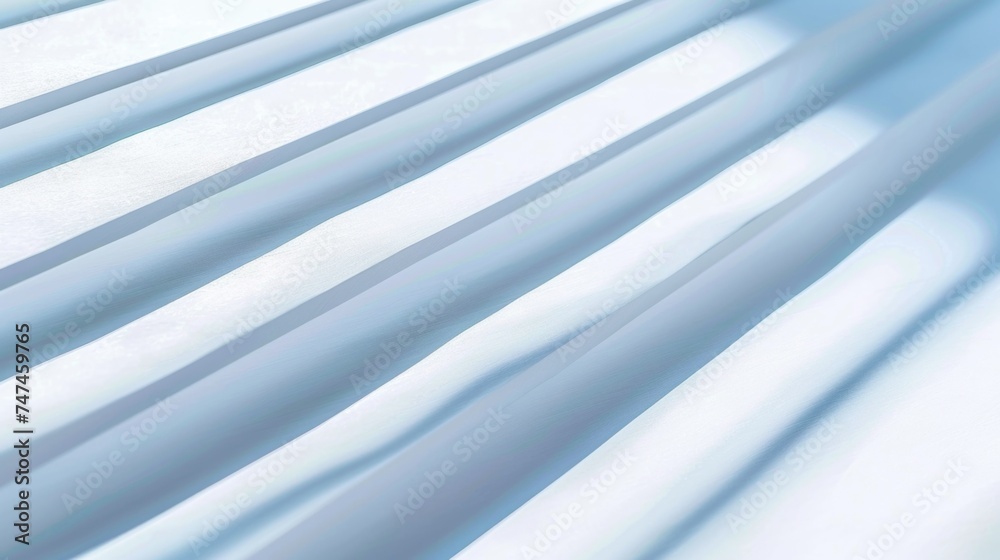 Poster close up view of a window with blinds, suitable for home decor concepts