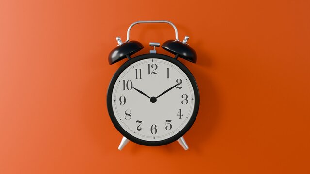 Alarm Clock 4K Stock Image