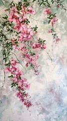 Florals and botanicals, Freshness  art backdrop
